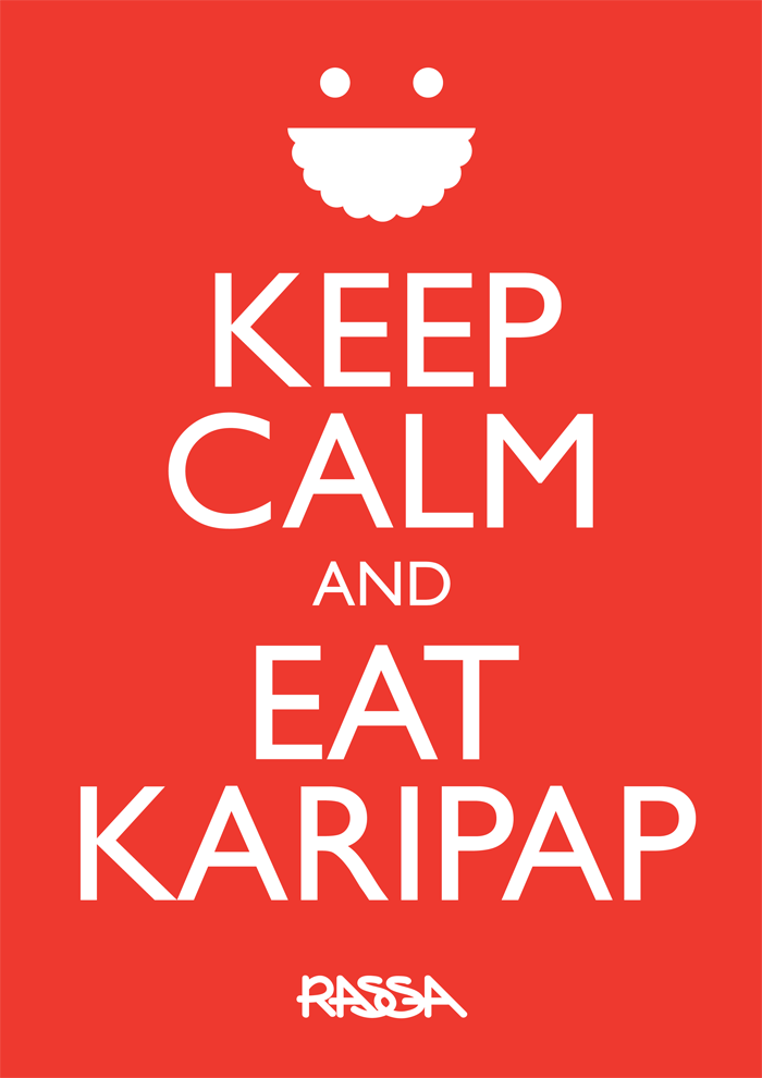 keep calm and eat karipap
